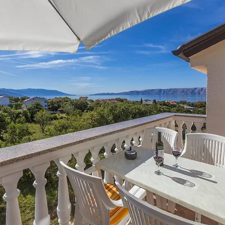Appartement Idyllisches Nur 470 Meter Zum Mit Meerblick, Babybett - Hunde Willkommen Povile