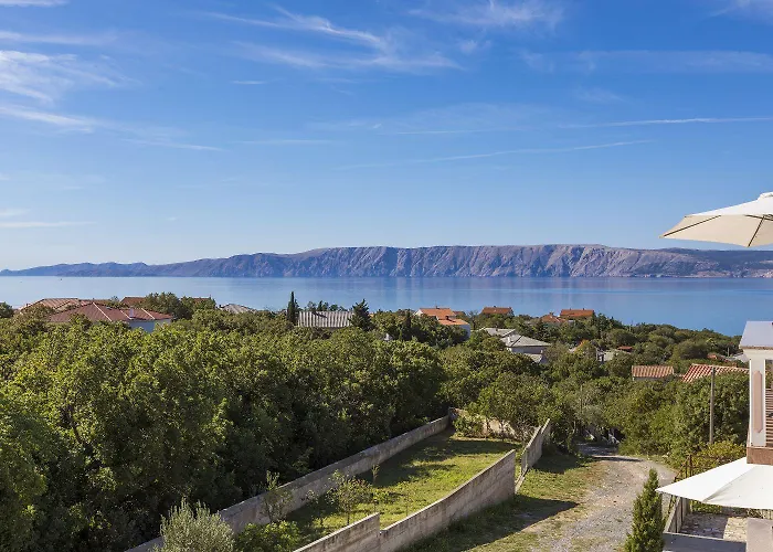 Appartement Idyllisches Nur 470 Meter Zum Mit Meerblick, Babybett - Hunde Willkommen Povile