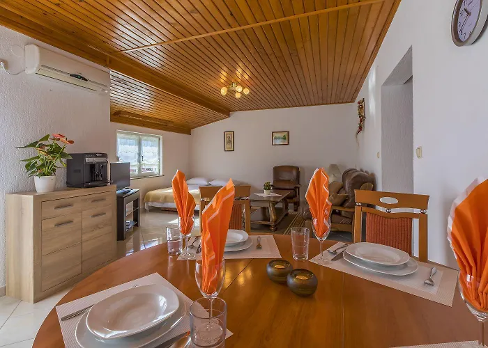 Appartement Idyllisches Nur 470 Meter Zum Mit Meerblick, Babybett - Hunde Willkommen *